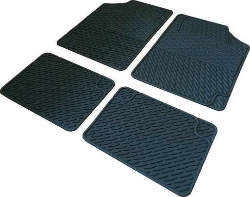 Universal Large Heavy Duty Rubber Mats Fiat Croma 2005-2016 - Xtremeautoaccessories