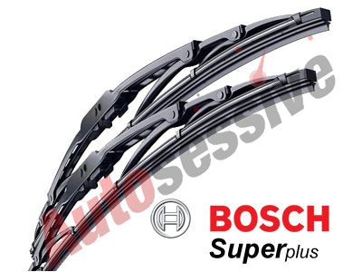 10/01 - 06/05 BOSCH Super Plus Windscreen Wiper Blades SP21 / SP18 PACK