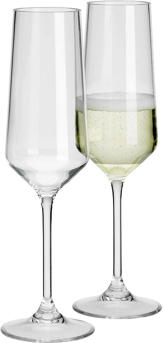 Flamefield Savoy Prosecco/Champagne Glasses - Pack of 2