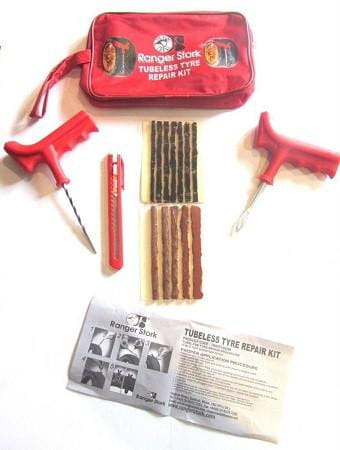 XtremeAuto Emergency Car, Van Tyre Tire Puncture Repair Kit With 10 Strips
