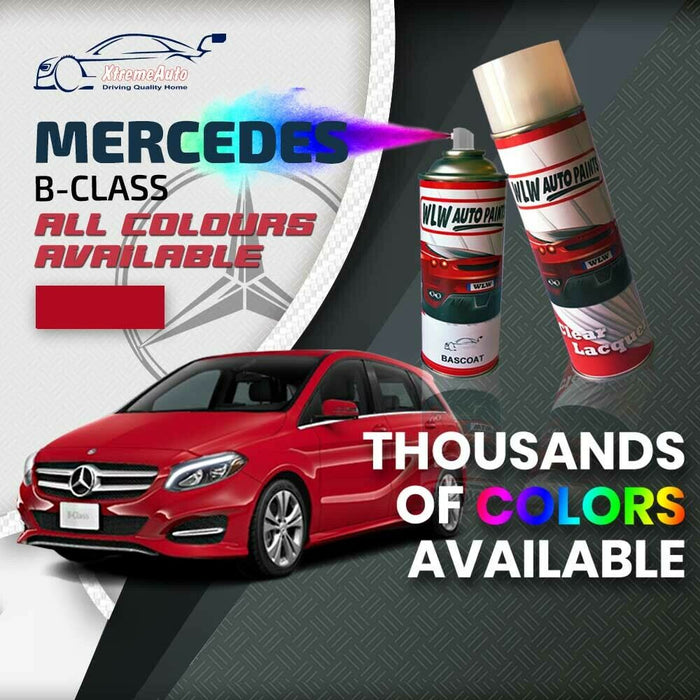 Mercedes B-Class 2018 Premium Stone Chip Aerosol Spray Paint All Colours