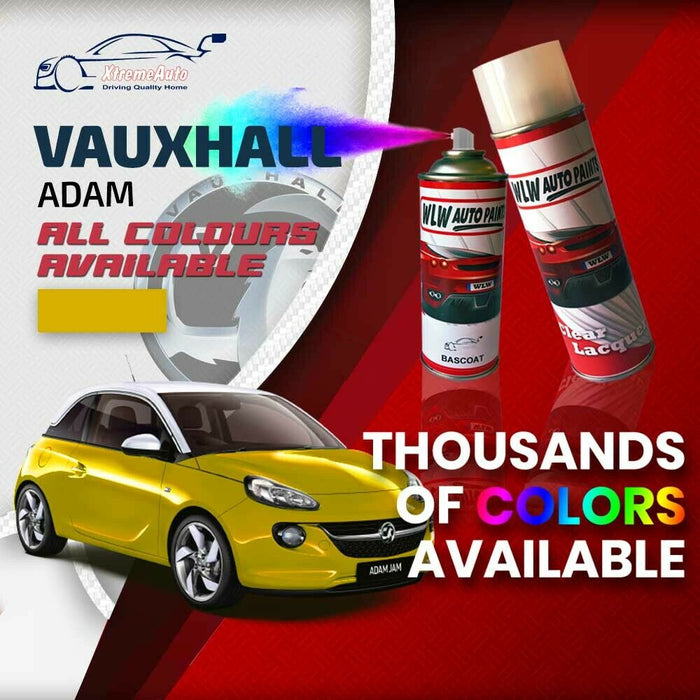 Vauxhall Adam 2013 - 2019 Premium Stone Chip Aerosol Spray Paint All Colours