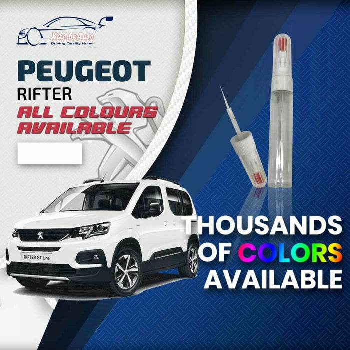 Peugeot Rifter 2018 - Premium Stone Chip Needle Touch up Paint All Colours