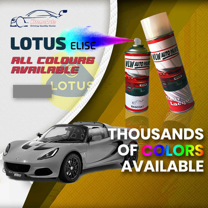 Lotus Elise Aerosol Spray Paint Premium Stone Chip 1996 - Present - All Colour