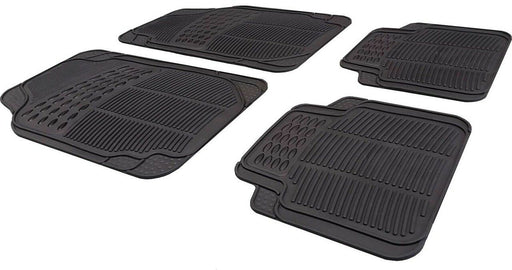 Waterproof BLACK Rubber Car Non-Slip Floor Mats Seat Leon - Xtremeautoaccessories