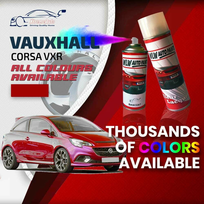 Vauxhall Corsa VXR 2015 - 2017 Premium Stone Chip Aerosol Spray Paint All Colour
