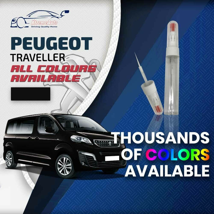 Peugeot Traveller 2016 - Premium Stone Chip Needle Touch up Paint All Colours