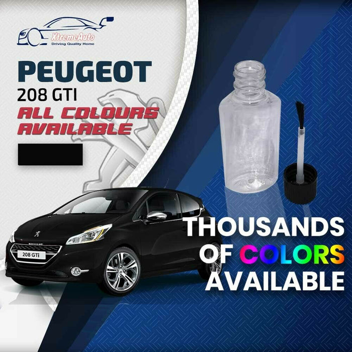 Peugeot 208 GTI 2012 - Present Premium Stone Chip Touch up Paint All Colours