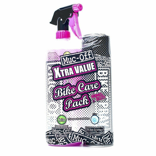 MUC OFF Bike Bicycle Maintenance Value Pack - 2 Piece Spray Duo Set - Xtremeautoaccessories