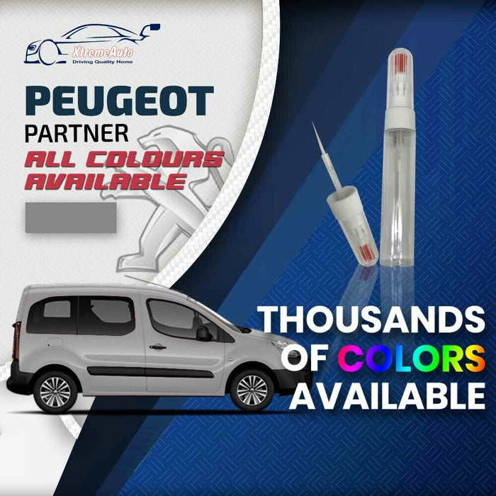 Peugeot Partner 2008 - Premium Stone Chip Needle Touch up Paint All Colours