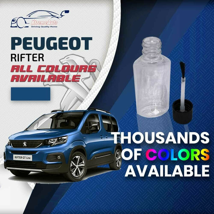 Peugeot Rifter 2018 - Present Premium Stone Chip Touch up Paint All Colours