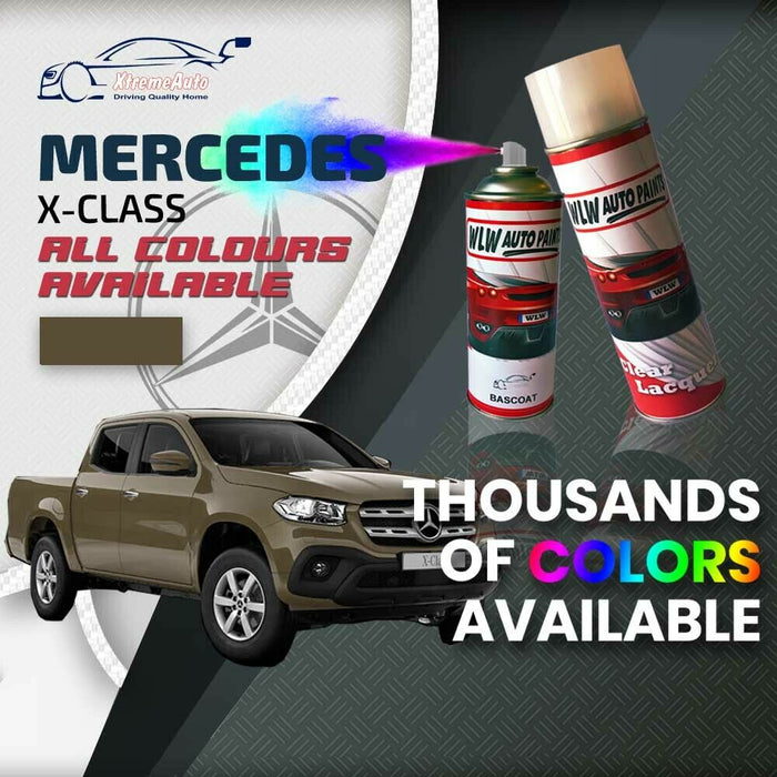 Mercedes X-Class 2017 - 2020 Premium Stone Chip Aerosol Spray Paint All Colours