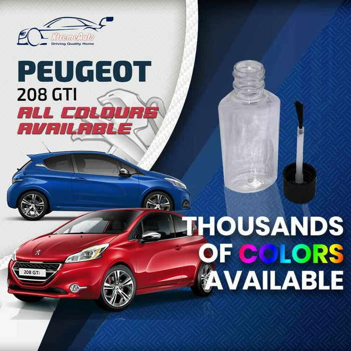 Peugeot 208 GTI 2012 - Present Premium Stone Chip Touch up Paint All Colours