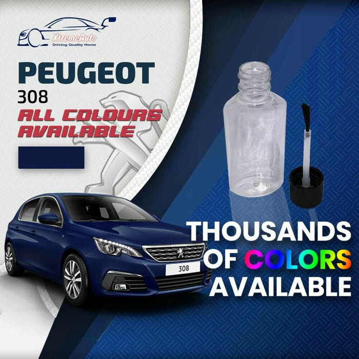 Peugeot 308 2013 - Present Premium Stone Chip Touch up Paint All Colours