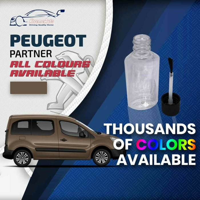 Peugeot Partner 2008 - Present Premium Stone Chip Touch up Paint All Colours