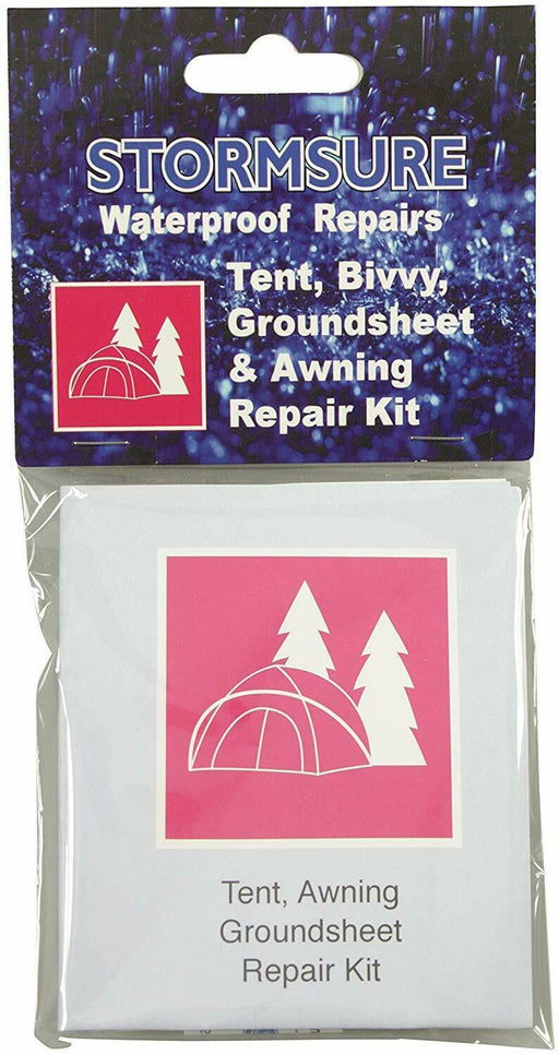STORMSURE Tent Bivvy Groundsheet Awning Camping Waterproof Repair Kit RKTENT - Xtremeautoaccessories