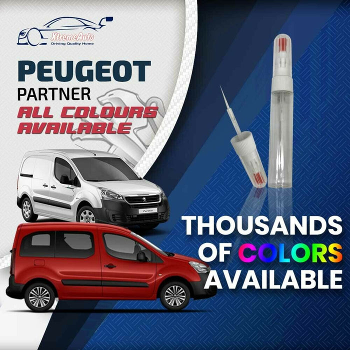 Peugeot Partner 2008 - Premium Stone Chip Needle Touch up Paint All Colours