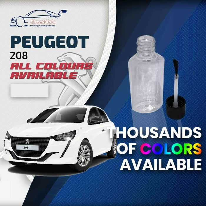 Peugeot 208 2019 - Present Premium Stone Chip Touch up Paint All Colours
