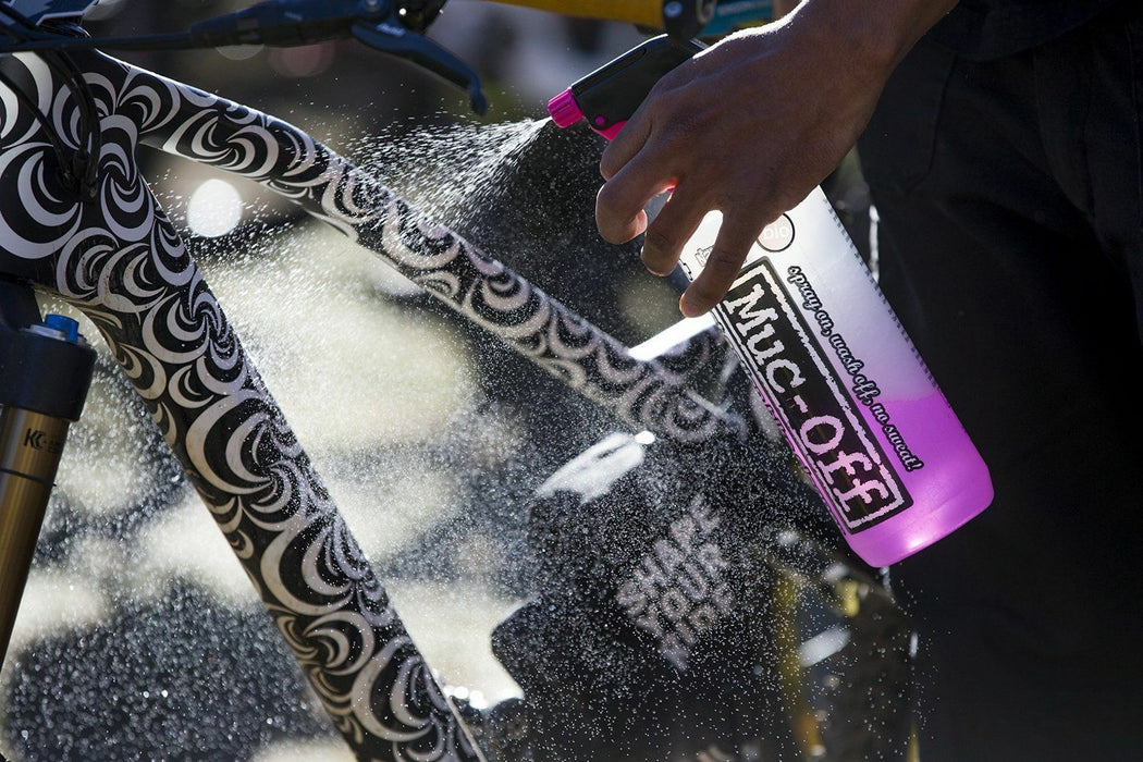 x10 MUC OFF Nano Technology Bike Bicycle Spray Wash Shampoo Cleaner 1 Litre - Xtremeautoaccessories
