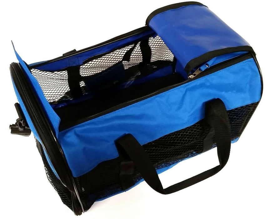 CAT DOG ANIMAL PORTABLE COLLASPSIBLE TRAVELLING CARRIER BAG FOR TRANSPORTING - Xtremeautoaccessories