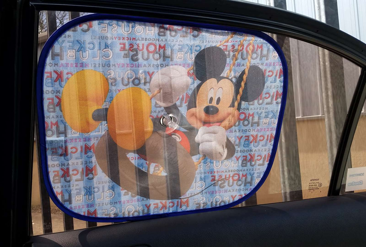 Mickey mouse online car window shades