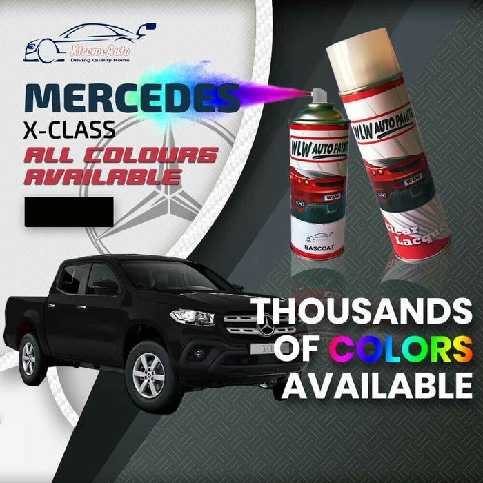 Mercedes X-Class 2017 - 2020 Premium Stone Chip Aerosol Spray Paint All Colours