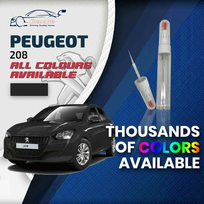Peugeot 208 2019 - Present Premium Stone Chip Needle Touch up Paint All Colours