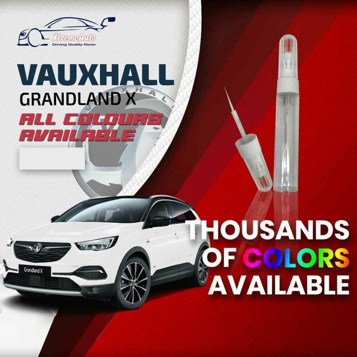 Vauxhall Grandland X 2017 - Premium Stone Chip Needle Touch up Paint All Colours