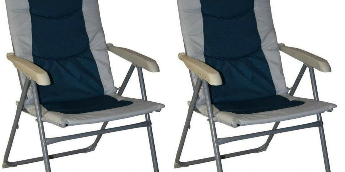 Royal Colonel High Back Padded Camping Fishing Beach Caravan