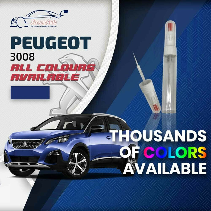 Peugeot 3008 2008 - Present Premium Stone Chip Needle Touch up Paint All Colours