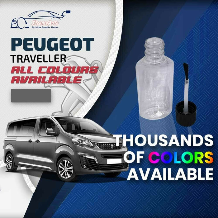 Peugeot Traveller 2016 - Present Premium Stone Chip Touch up Paint All Colours