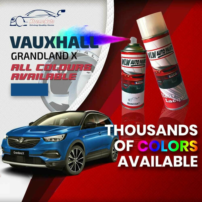 Vauxhall Grandland X 2017 - Premium Stone Chip Aerosol Spray Paint All Colours
