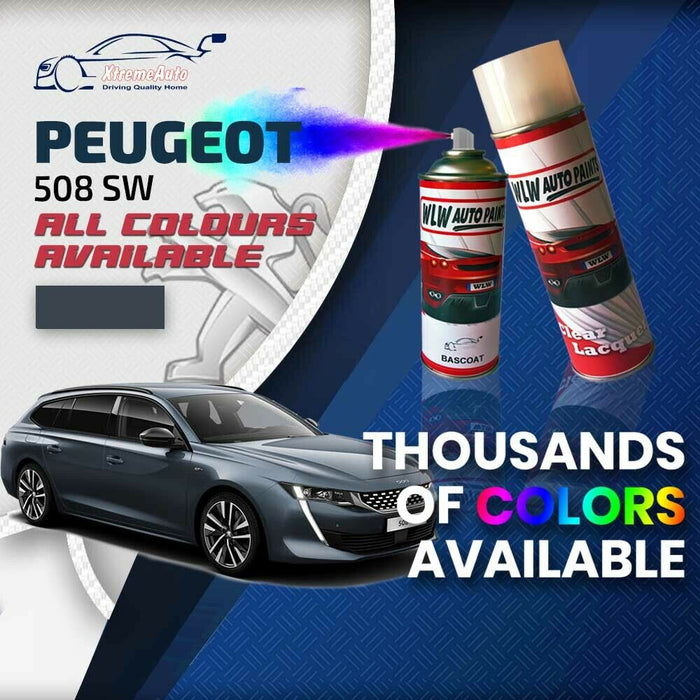 Peugeot 508 SW 2011 - Premium Stone Chip Aerosol Spray Paint All Colours