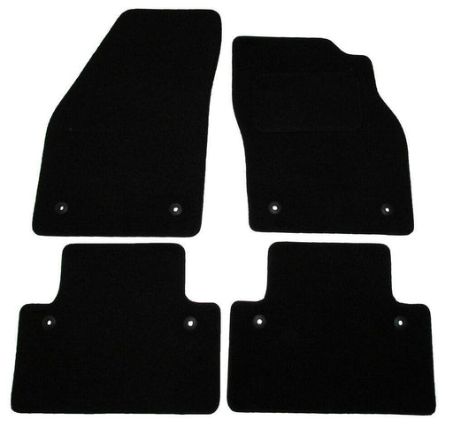 Tailored Car Mats Volvo V50 With Clips 04,05,06,07,08,09,10,11,12,2013,14,15,16 - Xtremeautoaccessories