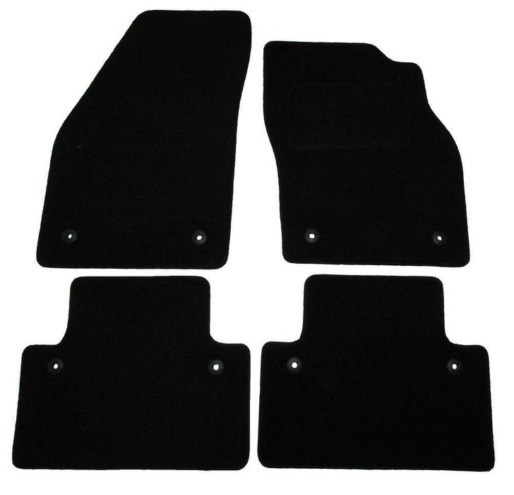 Tailored Car Mats Volvo V50 With Clips 04,05,06,07,08,09,10,11,12,2013,14,15,16 - Xtremeautoaccessories
