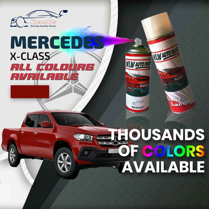 Mercedes X-Class 2017 - 2020 Premium Stone Chip Aerosol Spray Paint All Colours