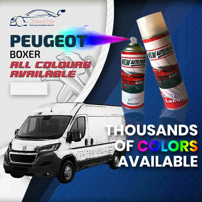 Peugeot Boxer 2006 - Present Premium Stone Chip Aerosol Spray Paint All Colours