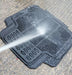 Waterproof BLACK Rubber Car Non-Slip Floor Mats Vauxhall Zafira - Xtremeautoaccessories