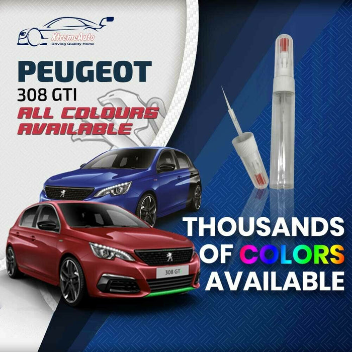 Peugeot 308 GTI 2013 - Premium Stone Chip Needle Touch up Paint All Colours
