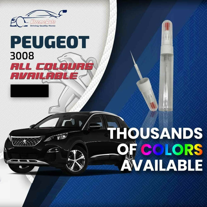 Peugeot 3008 2008 - Present Premium Stone Chip Needle Touch up Paint All Colours