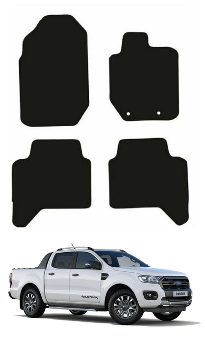 Tailored Fitted Premium Quality Car Floor Mats For Ford Ranger 2015-2019 - Xtremeautoaccessories