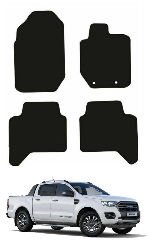 Tailored Fitted Premium Quality Car Floor Mats For Ford Ranger 2015-2019 - Xtremeautoaccessories
