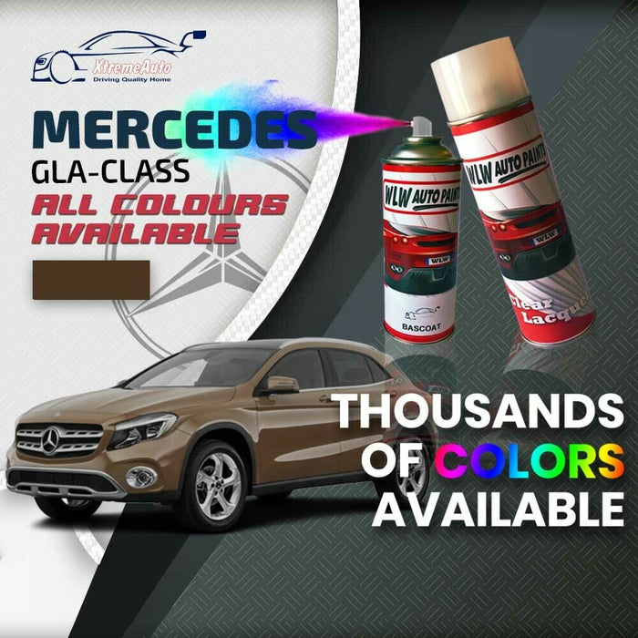 Mercedes GLA-Class 2014 - 2020 Premium Stone Chip Aerosol Spray Paint All Colour