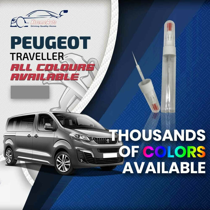 Peugeot Traveller 2016 - Premium Stone Chip Needle Touch up Paint All Colours