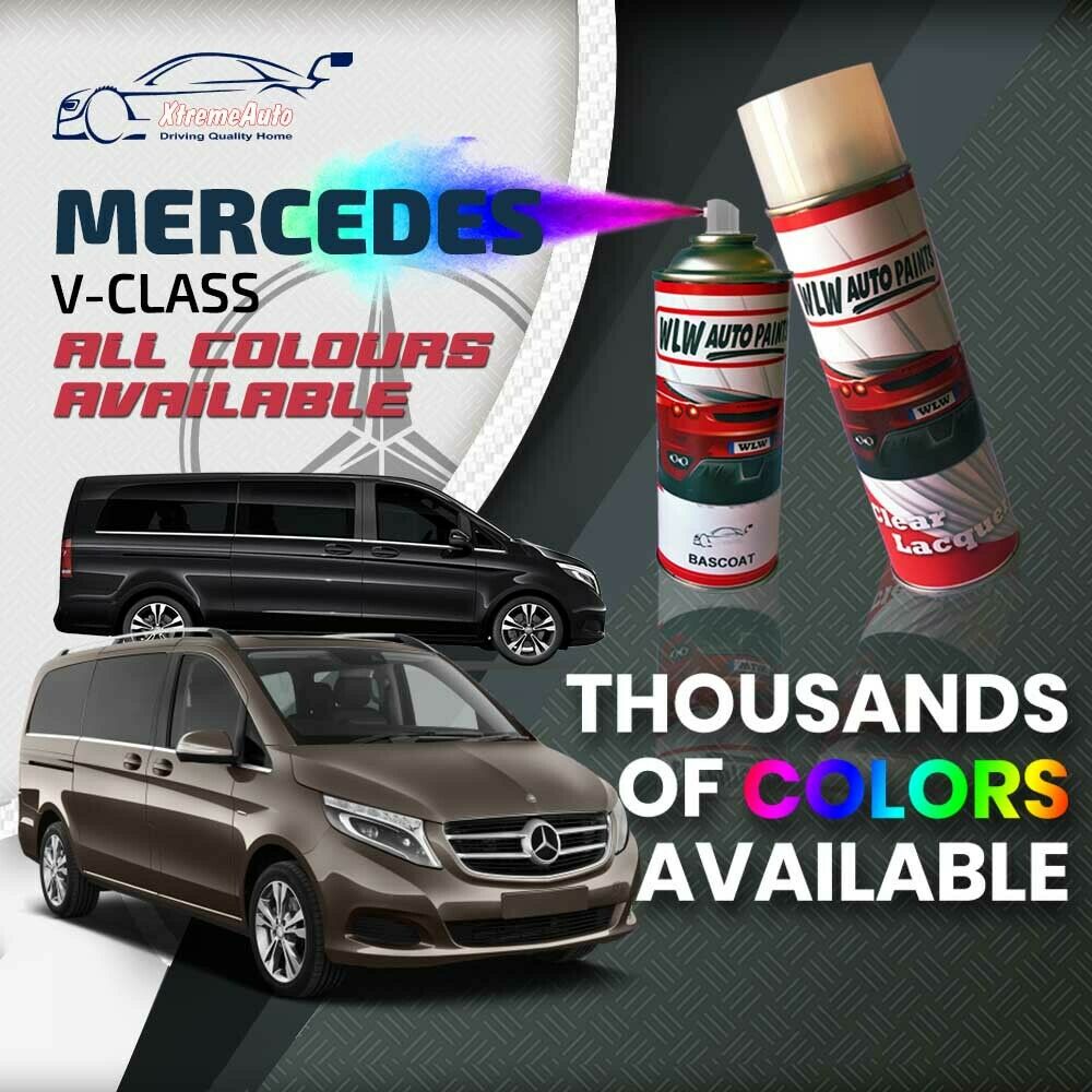 Mercedes EQC Brilliant Silver 744 Touch up paint & Aerosol Spray Paint ...