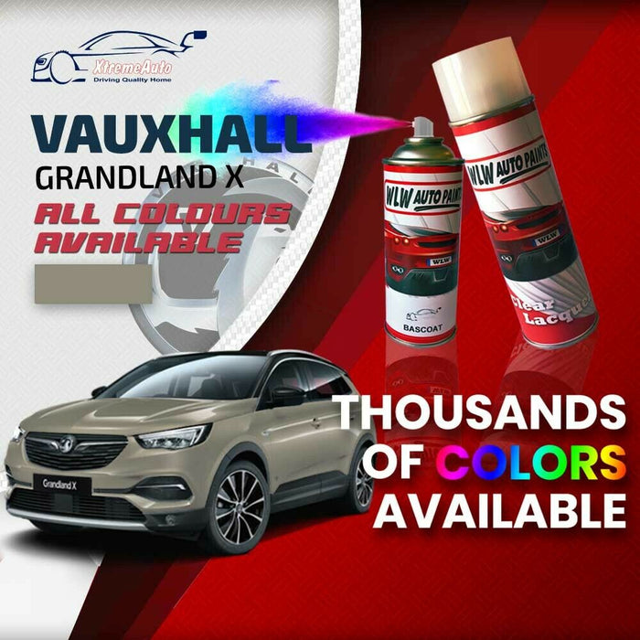 Vauxhall Grandland X 2017 - Premium Stone Chip Aerosol Spray Paint All Colours