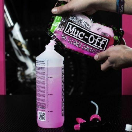 2 x Muc Off Nano Gel Refill Biodegradable Fast Action Bike Cleaner Concentrate - Xtremeautoaccessories