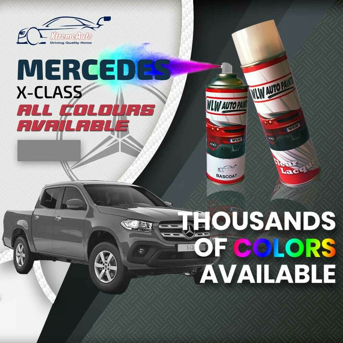 Mercedes X-Class 2017 - 2020 Premium Stone Chip Aerosol Spray Paint All Colours