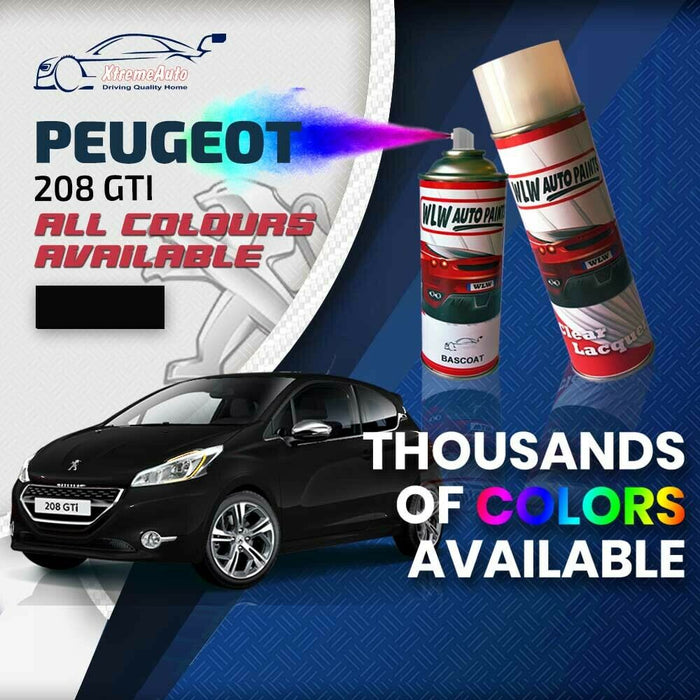 Peugeot 208 GTI 2012 - Premium Stone Chip Aerosol Spray Paint All Colours