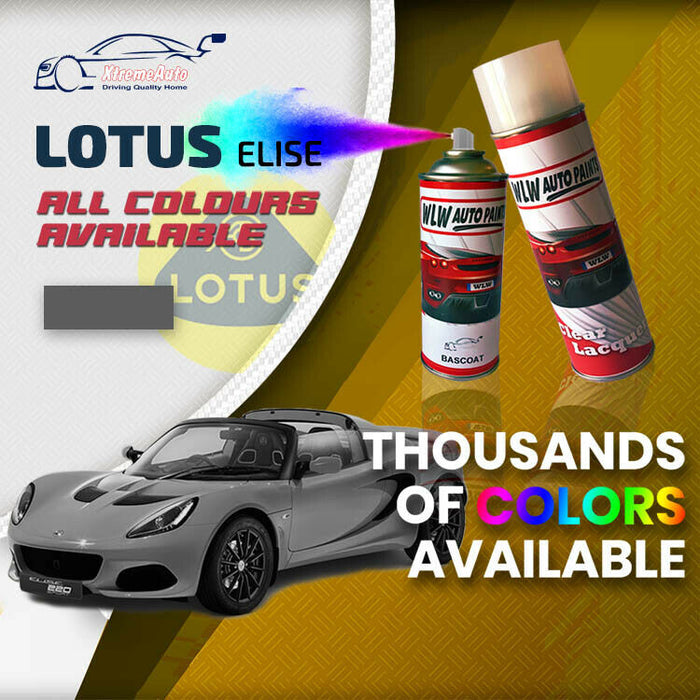 Lotus Elise Aerosol Spray Paint Premium Stone Chip 1996 - Present - All Colour